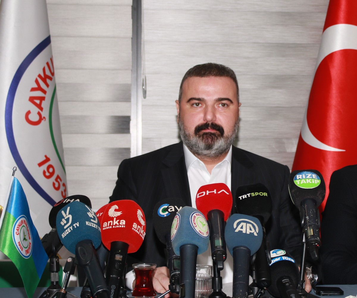 Çaykur Rizespor Başkanı İbrahim Turgut, Samsunspor maçını değerlendirdi