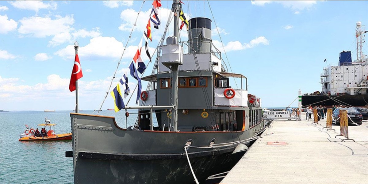 TCG Nusret Mayın Müze Gemisi, Yarın Rize’de Halkın Ziyaretine Açılacak