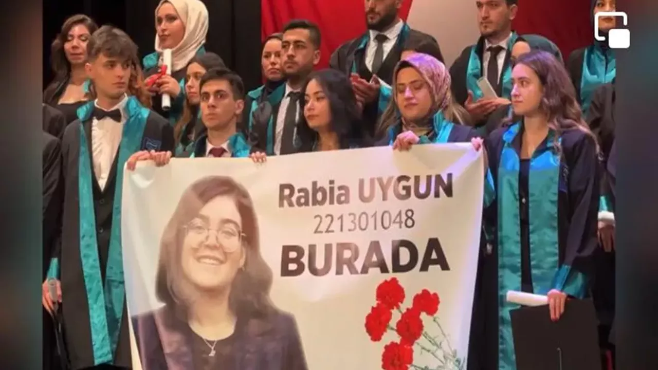 RTEÜ’ de Arkadaşları Rabia’ yı Unutmadı