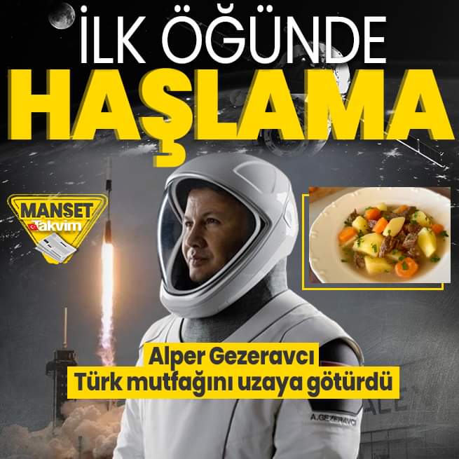 Dünya Türkiye'nin uzay yolculuğunu konuşuyor!