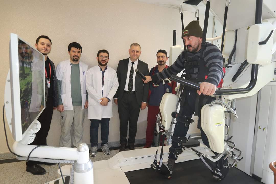 Rize’de “Robotik Rehabilitasyon Cihazı” hizmet veriyor