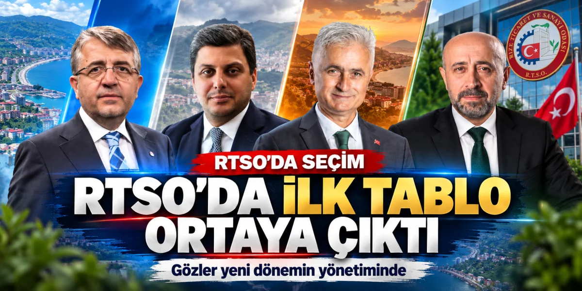 Rize TSO’da Meslek Gruplarının Kazananları Belli Oldu
