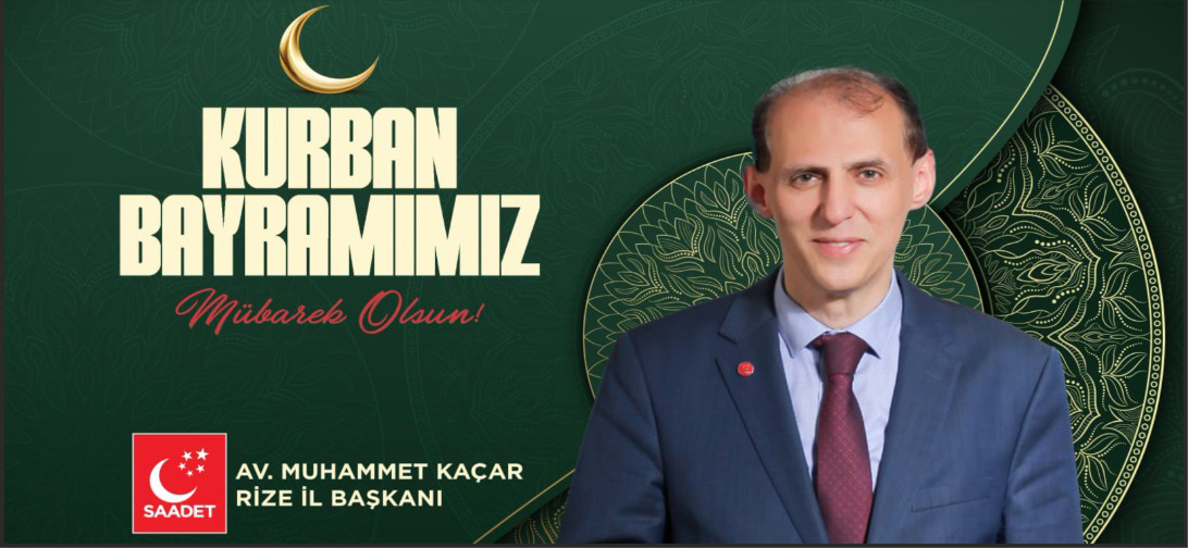 Muhammet Kaçar'dan Kurban Bayramı Mesajı