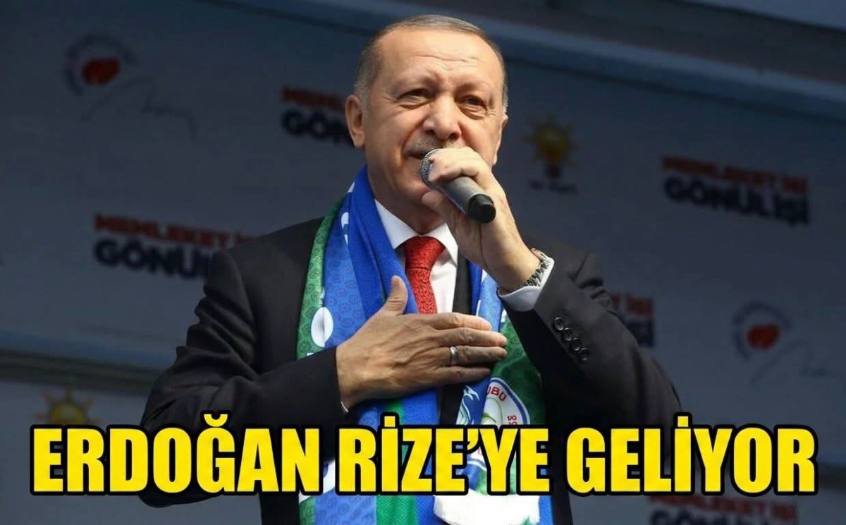 Cumhurbaşkanı Erdoğan 11 Eylül’de Ana Baba Ocağı Rize’ye Geliyor