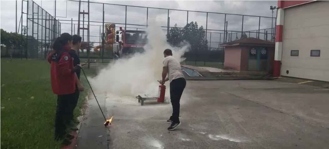 Rize’de Öğrenci Yurtlarında Yangın ve Afet Tatbikatı Hazırlığı