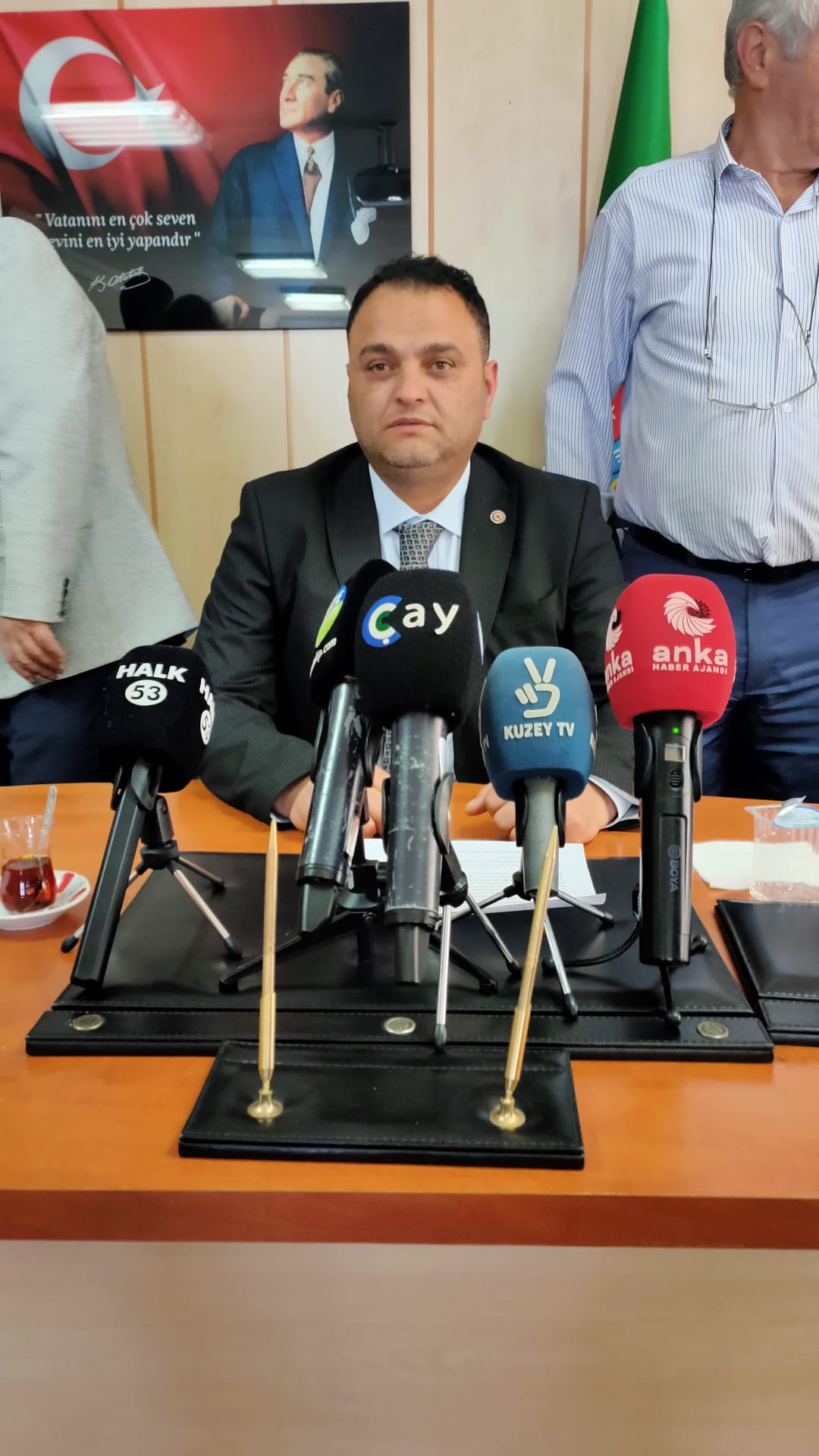 Rize - Artvin - Trabzon Ziraat Oda Başkanları Toplandı , Ortak Bildiri yayınlandı 
