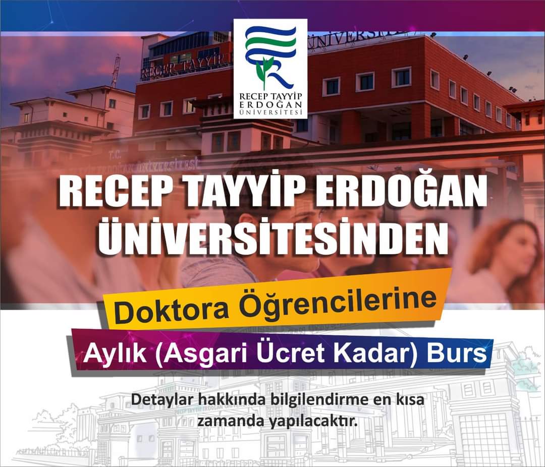 Recep Tayyip Erdoğan Üniversitesinden heyecan verici haberler devem ediyor!