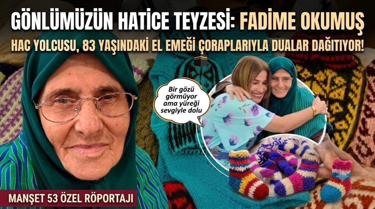 83 Yaşındaki Fadime Teyze'den Yaşam Dersi: